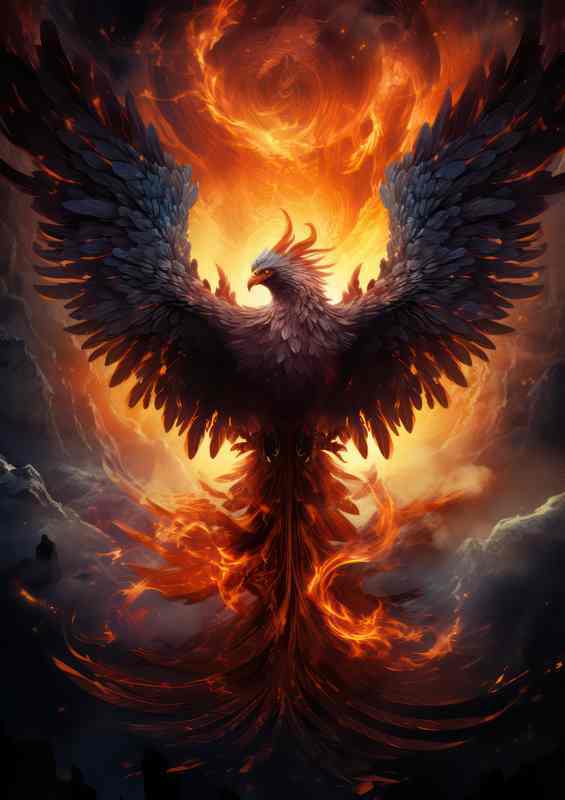 The Phoenix Insights & Interpretations Metal Poster