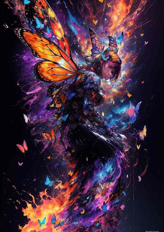 Winged Wonders | Wild Butterfly Poster