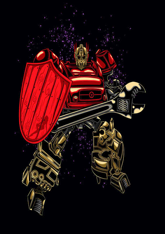 Autobot Mechanic | Metal Poster