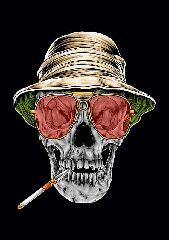 Fear Of Loathing the hat and glasses | Metal Poster