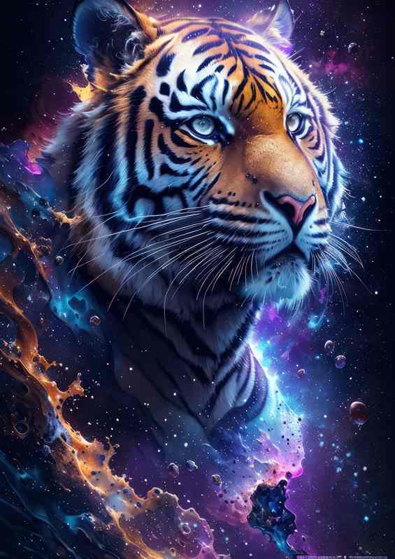 The Bengal Tigers Last Stand splash art | Metal Poster