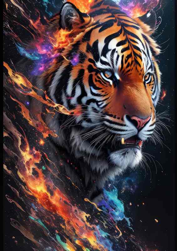 Jungle King Metal Poster