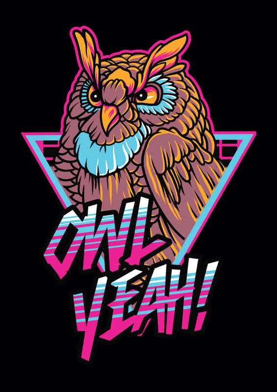 Owl Yeah | Metal Print