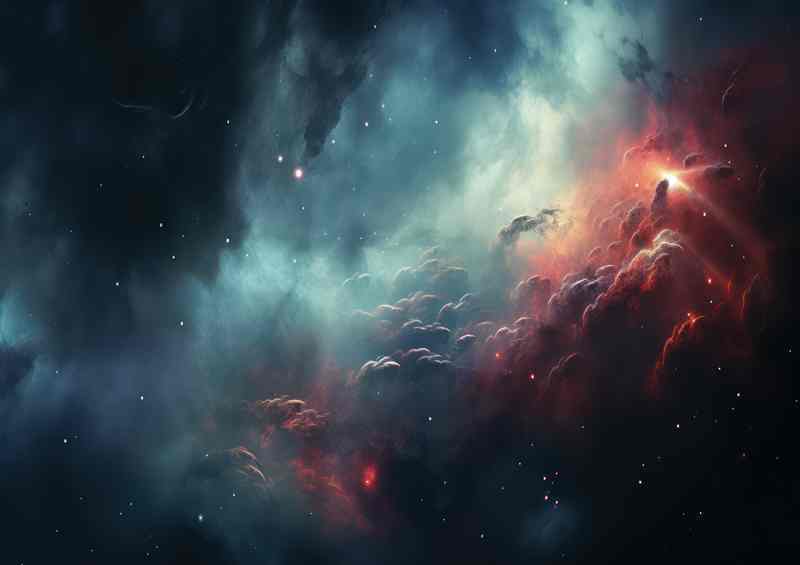 Inside the Orion Nebula A Close up Look at Star Birth | Metal Poster