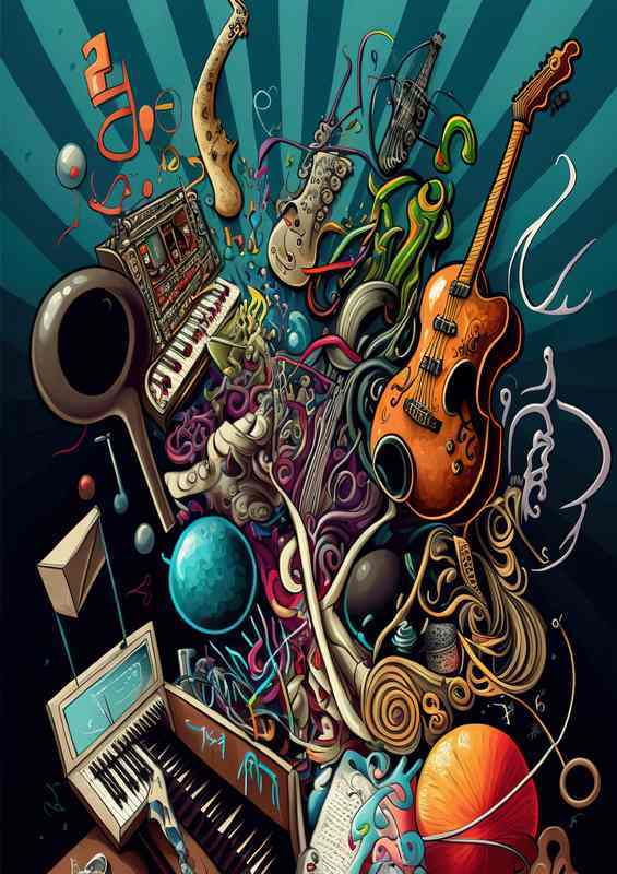 Woodwind Whispers | Metal Poster