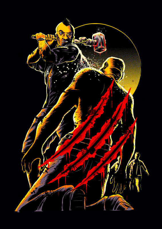 Zombie Slayer Hammer | Metal Poster