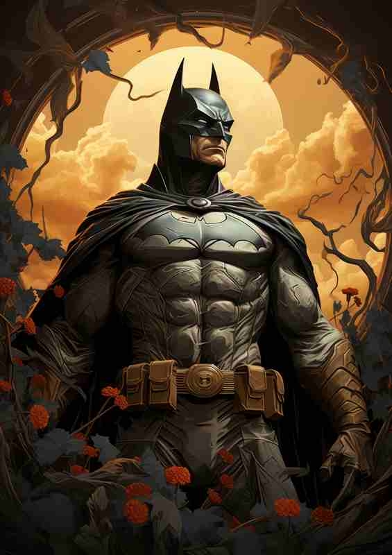 Batman waiting for prey | Metal Poster