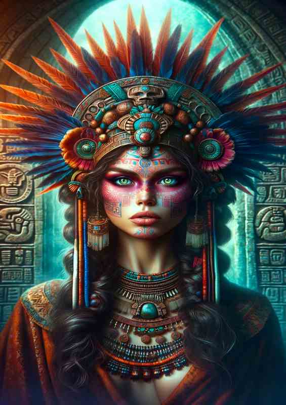 Beauty Mythical Goddess | Metal Poster