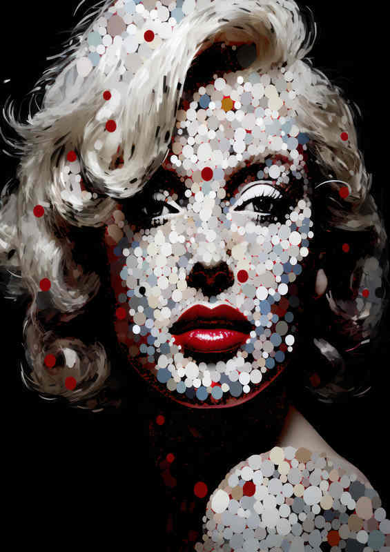 Marilyn Monroe A Timeless Hollywood Legend | Metal Poster