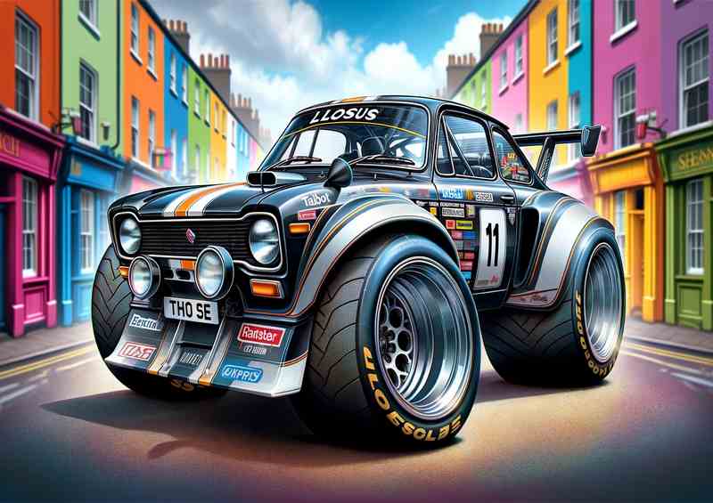 Talbot Sunbeam Lotus - Xtreme Street Racer | Metal Poster