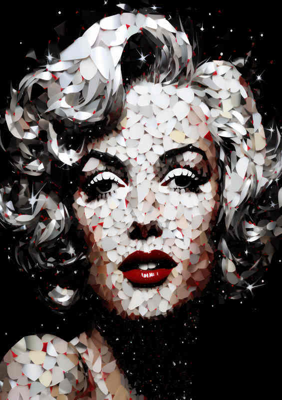The Enigmatic Marilyn Monroe | Metal Poster