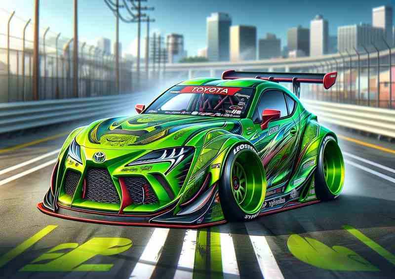 Toyota Street Racer XL Metal Poster