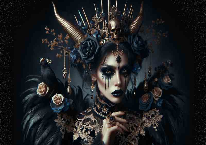 Gothic Fantasy Queen | Metal Poster