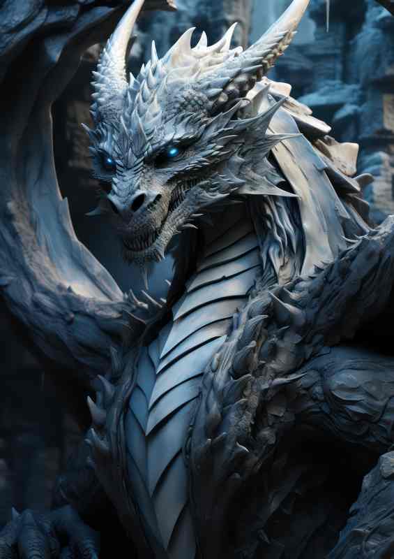 Dragons The Guardians of Hidden Treasures | Metal Poster
