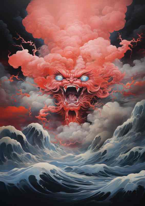 Japanese from beyond surrealism | Metal Poster