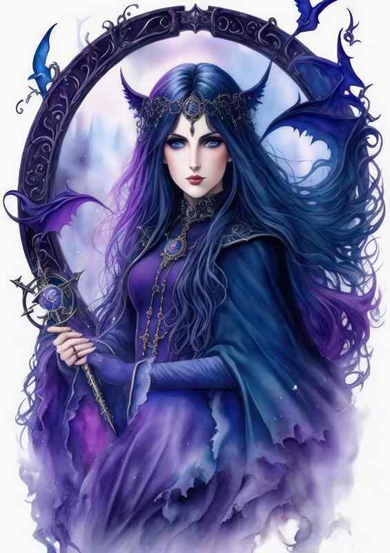 Mystical Enchantress | Metal Poster