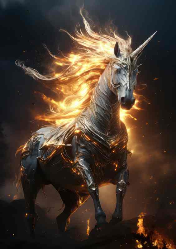 Unicorns in Modern Pop Culture A Revival | Metal Poster