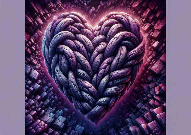 Heartfelt Love Metal Poster