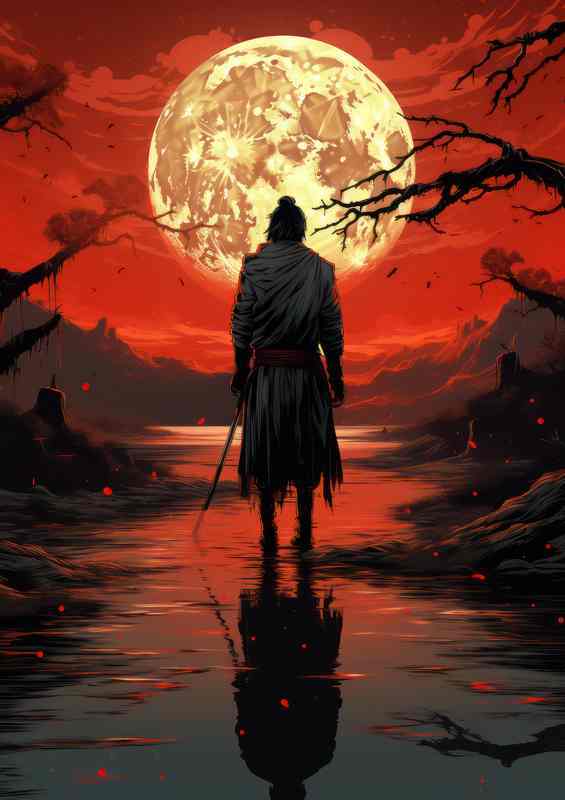 Famous Samurai Battles that Shaped Japanese History | Metal Poster