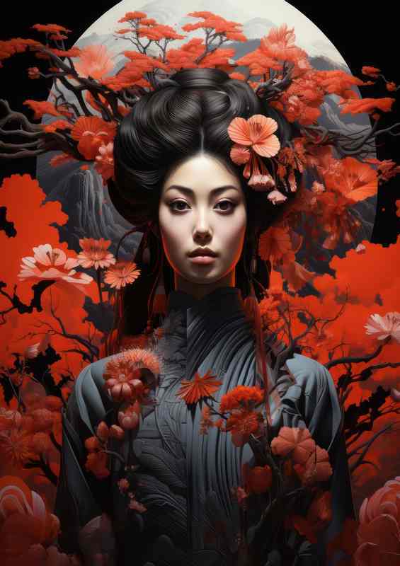 Geisha Etiquette Rules and Traditions | Metal Poster