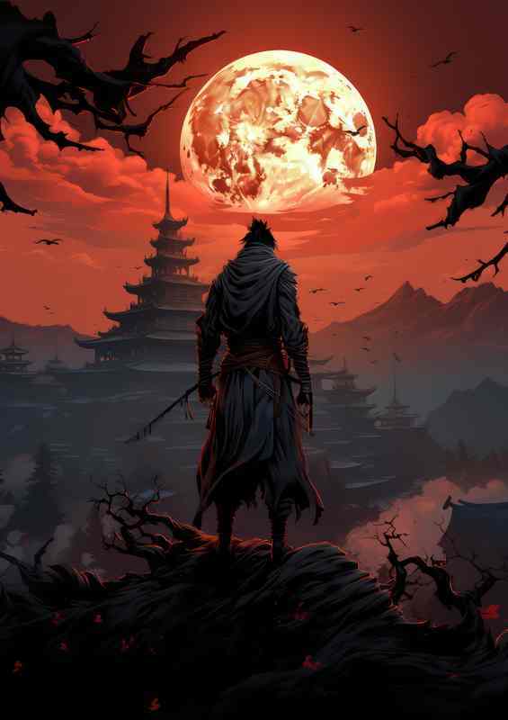 Samurai Influence | Metal Poster