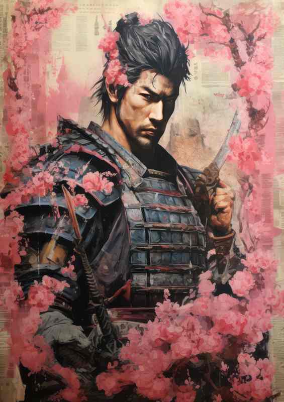 The Rise and Fall of the Samurai Warrior Class | Metal Poster