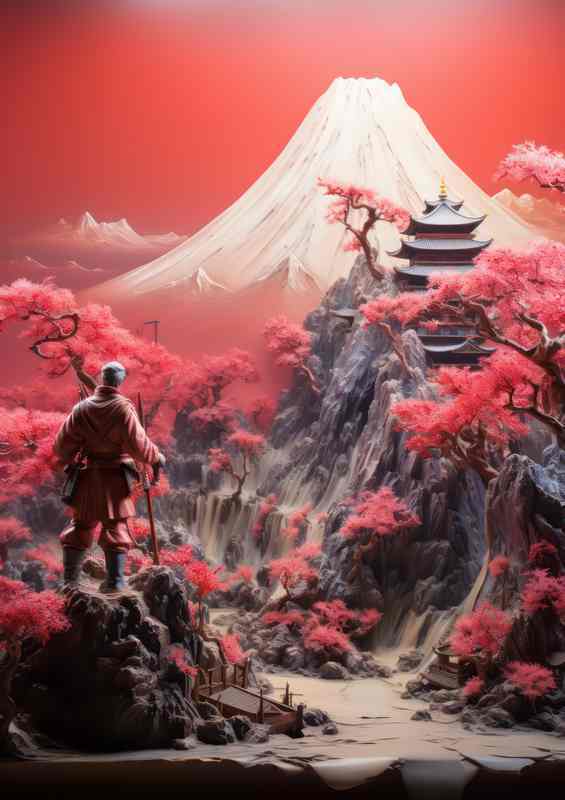 Legendary Samurai Heroes & Heroines | Metal Poster