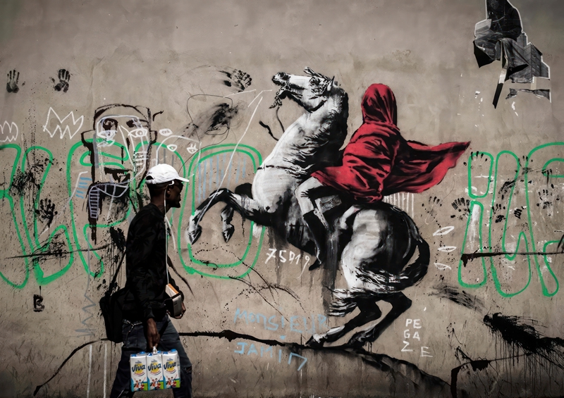 Graffiti In Paris | Metal Poster