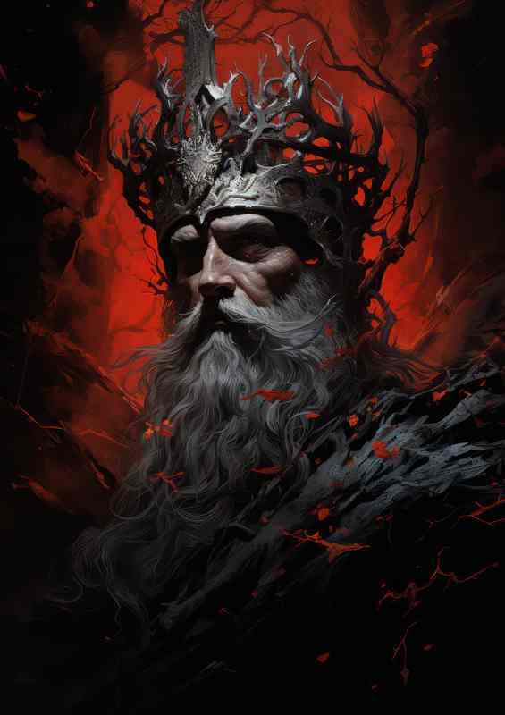 Vikings From Pagan Rituals to Christian Kings | Metal Poster