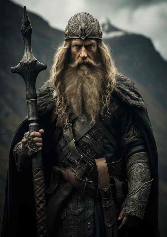 Vikings The Truth Behind the Horned Helmets | Metal Poster
