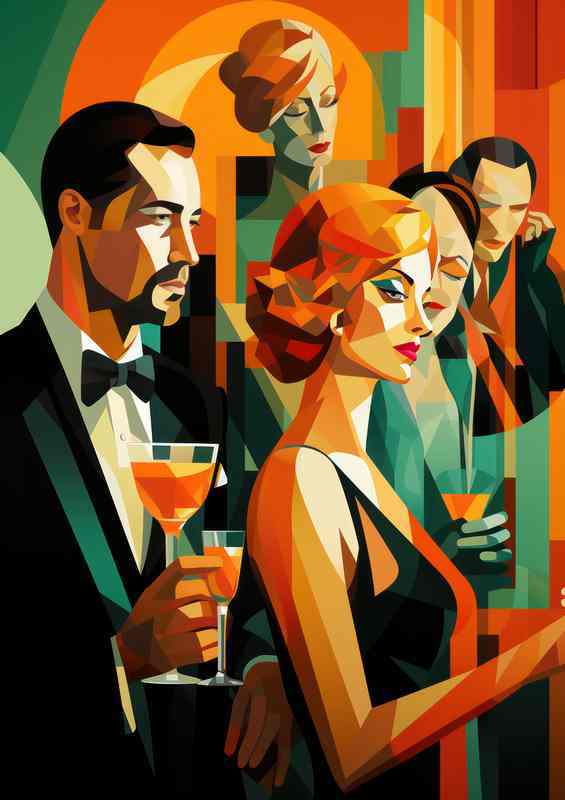 Gatsby Inspired Cocktails for Your Next Roaring Party | Metal Poster