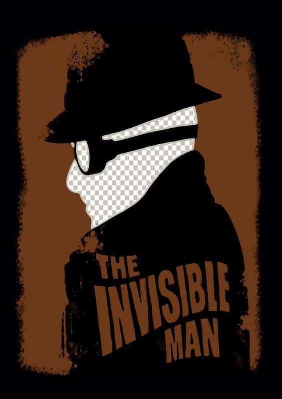 Invisable Man | Metal Poster