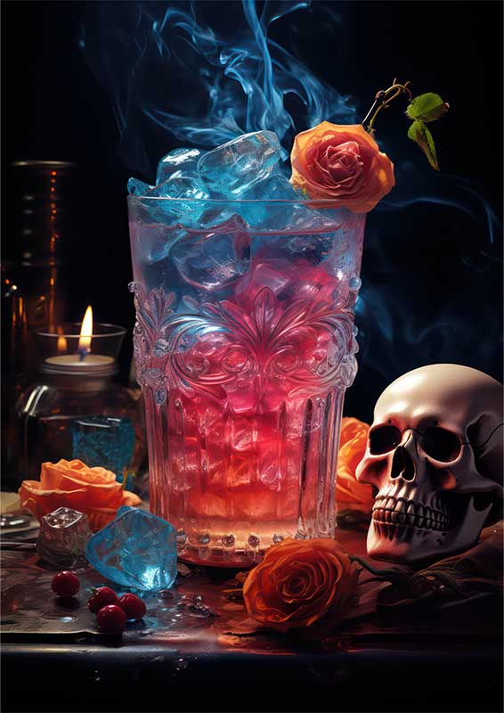 Sparkler Spritz cocktail | Metal Poster