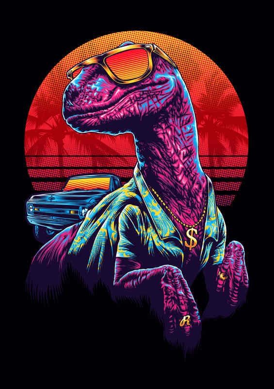 The Raptor | Metal Poster