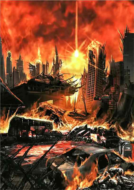 Post Apocalypse | Metal Poster