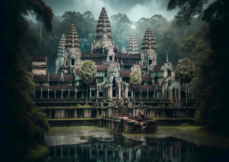 Angkor Wat Cambodia Poster
