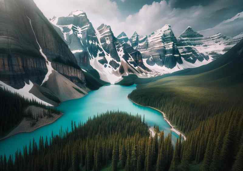 Banff Canada Beauty | Metal Poster