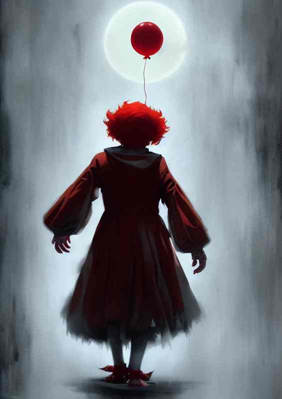 Pennywise From It Horror | Metal Poster