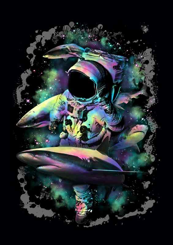Deepest Space | Metal Poster