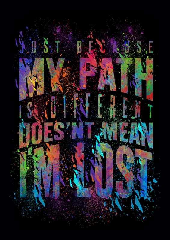 My Path | Metal Poster