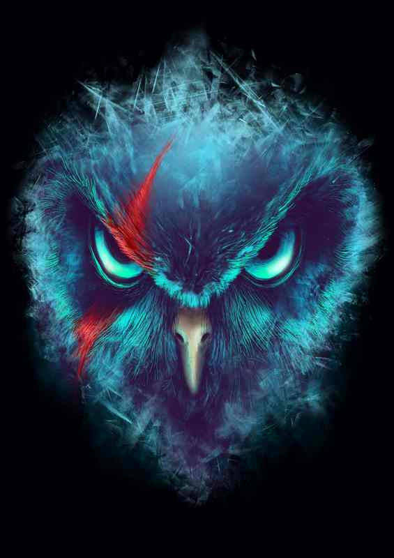 The Fearsome Owl | Metal Poster