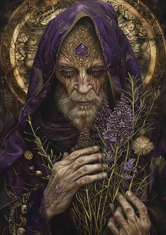 Dark magic shaman | Metal Poster