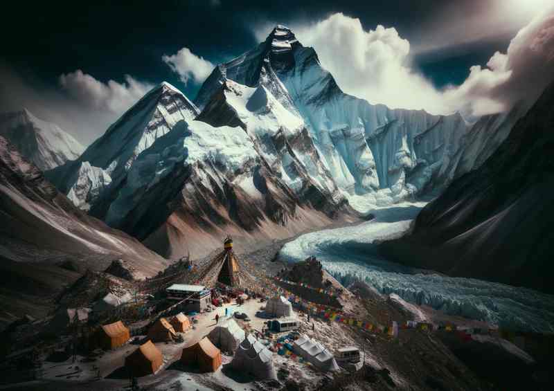 Everest NepalTibet | Metal Poster