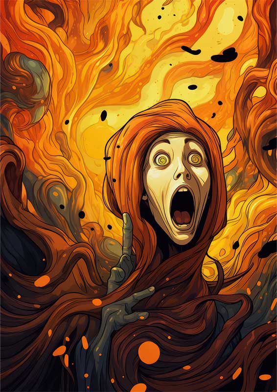 Spectrum of Souls scream style | Metal Poster