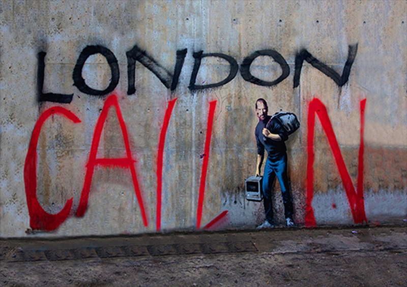 London Calling | Metal Poster