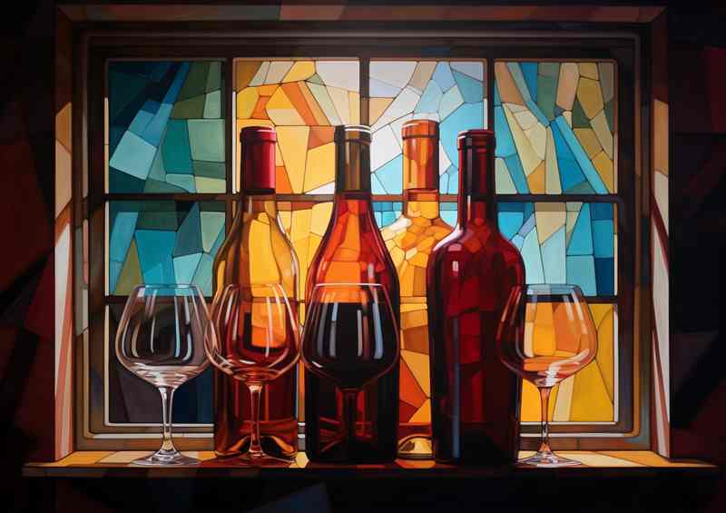 Lush and Lustrous Wines that Captivate the Senses | Metal Poster