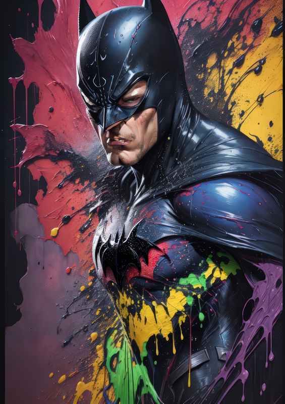 The Untold Story Splash art batman | Metal Poster