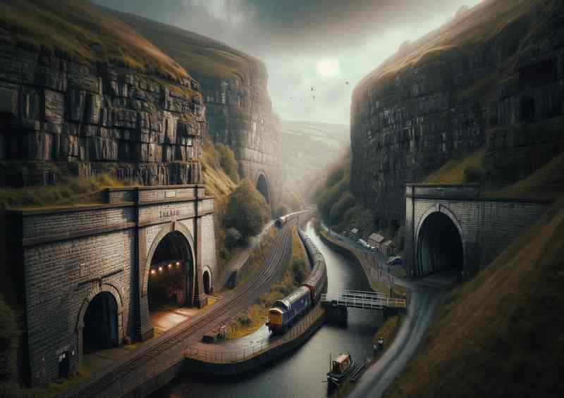 Standedge Tunnels West Yorkshire | Metal Poster