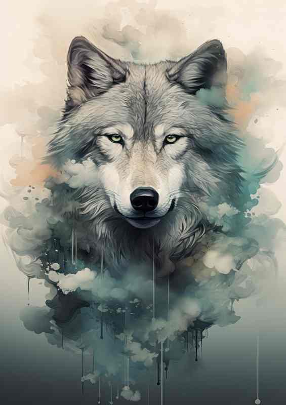 Myst Merges Wolfs Double Exp Delights of Nature Metal Poster