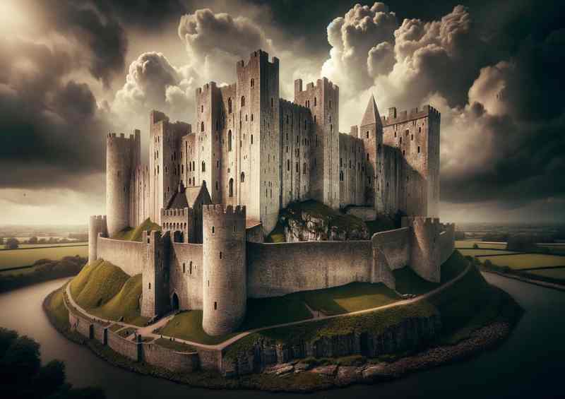 Trim Castle Meath Medieval Majesty | Metal Poster